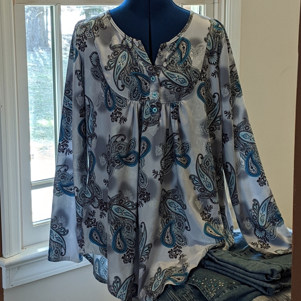 Halife Paisley Top